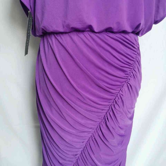 Aidan Mattox NWT iris color, dress, size 10 - Picture 5 of 7